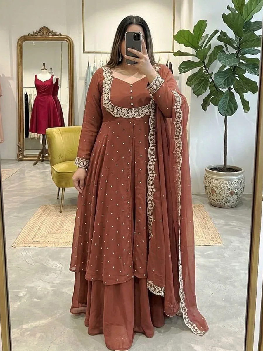 Skirt and Cape Set