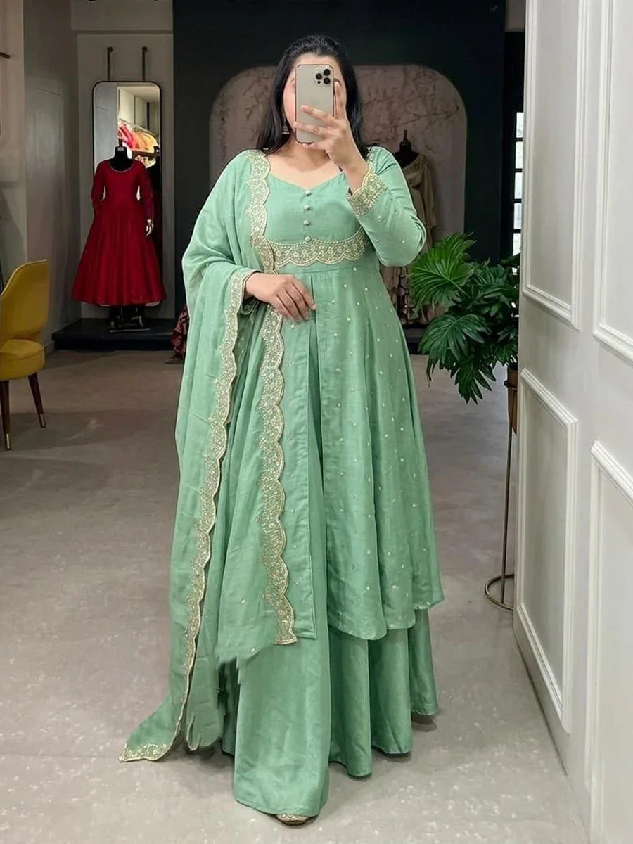 Skirt and Cape Set