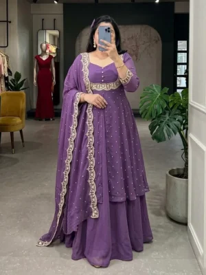 Skirt and Cape Set