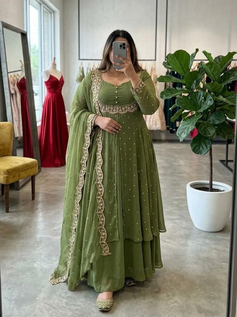 Skirt and Cape Set