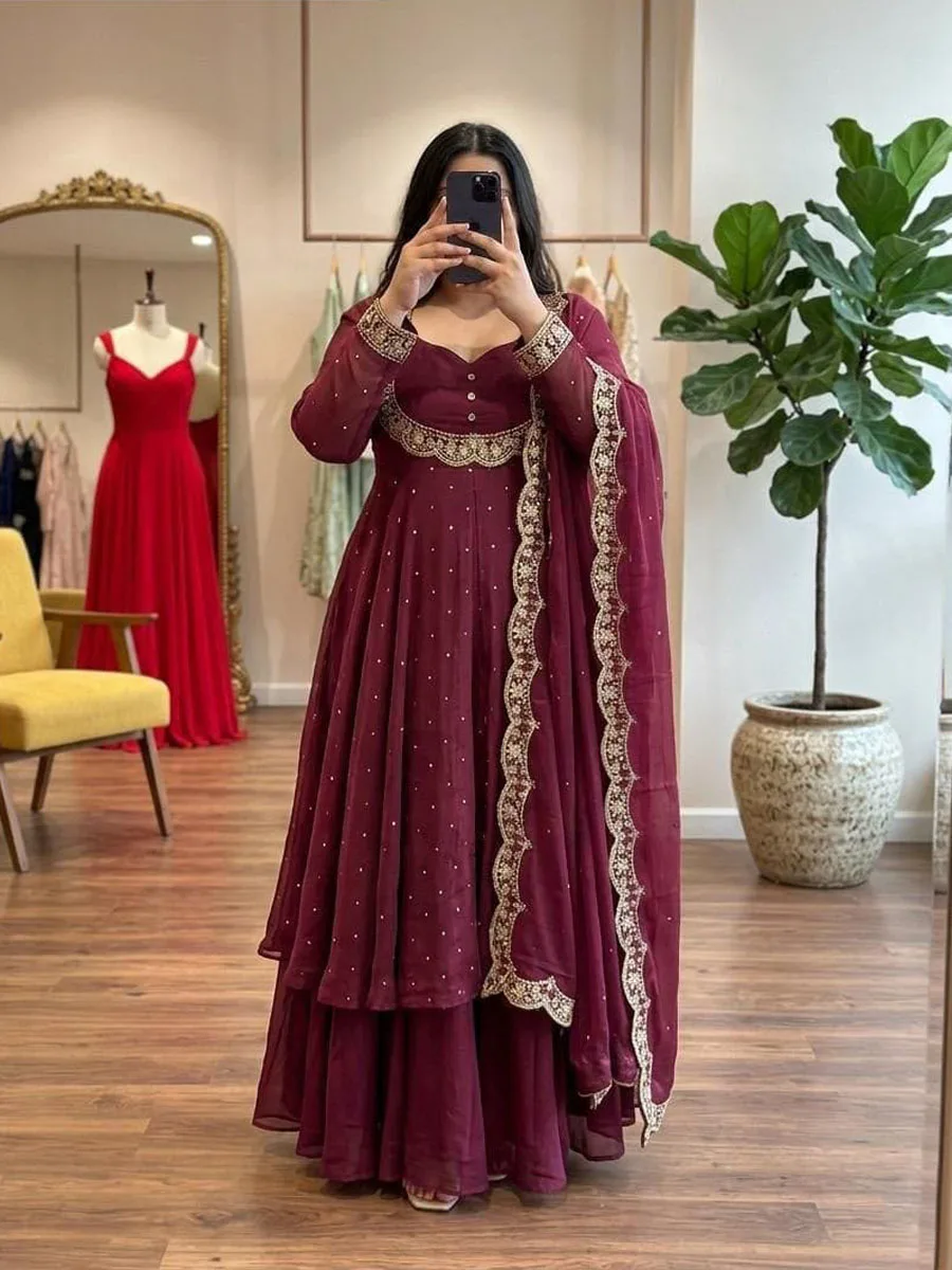 Skirt and Cape Set