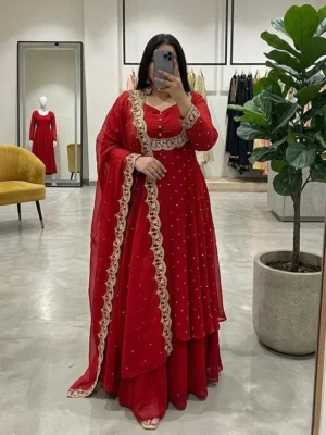 Skirt and Cape Set