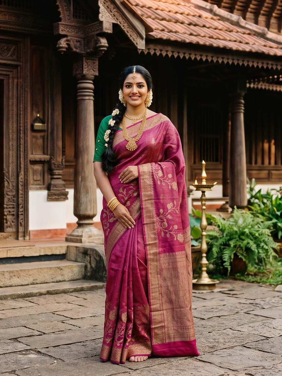 Tussar Silk Saree