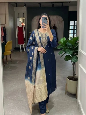 Roman Silk Kurta Set