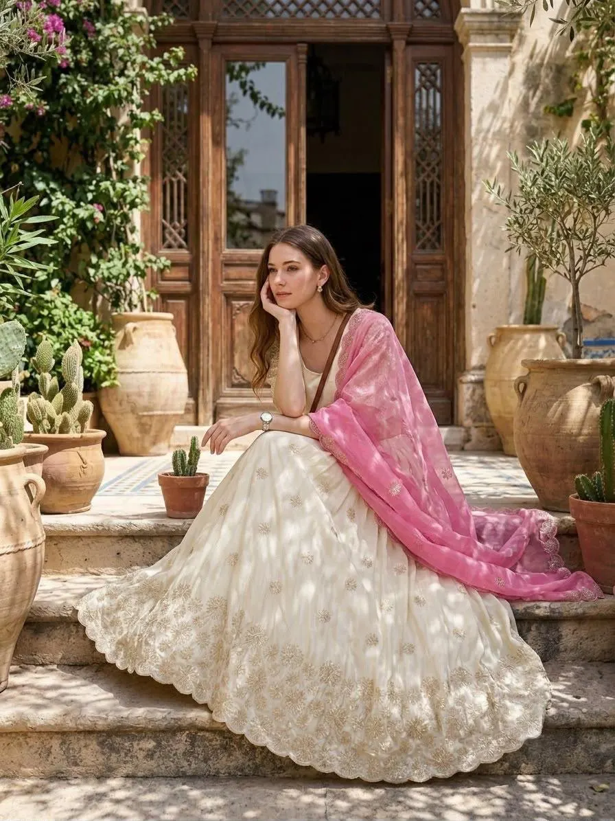 Gul Saba lehenga